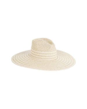 Eric Javits Sea La Vie Straw Sun Hat - White