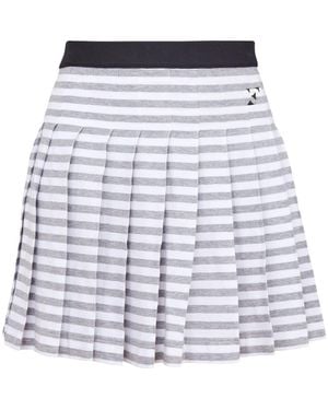 Fleur du Mal Ivy Pleated Skirt - Blue