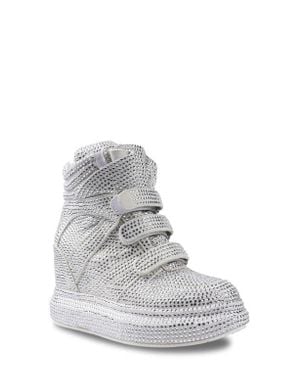 Zigi Raelynn Crystal Embellished Bootie - White