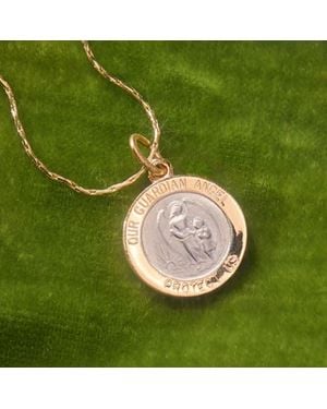 LIVY Guardian Angel Expandable Necklace - Green