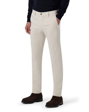 Bugatchi Stretch Cotton Blend Twill Chinos - Black
