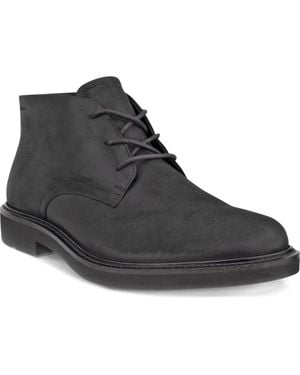 Ecco Metropole London Waterproof Suede Chukka Boot - Black