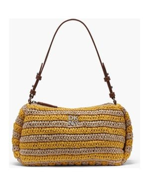 DKNY Remy Top-Zip Shoulder Bag - Metallic