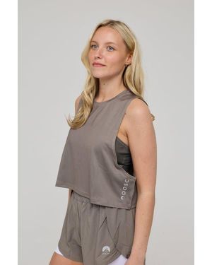 OOSC Infinite Cropped Tank Top - Green