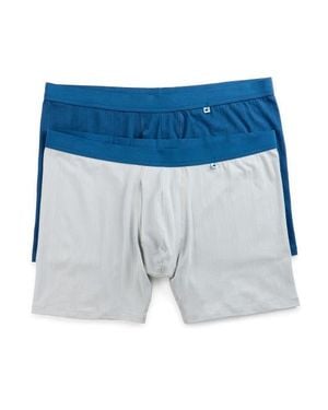 Jockey Big & Tall 2-Pack Hypersoft 360 Boxer Briefs - Blue