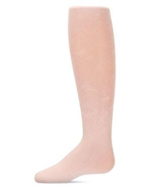 Memoi Kid's Cotton Blend Non-Pilling Opaque Tights - Pink