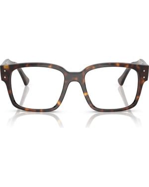 Ray-Ban 53Mm Square Optical Glasses - Brown