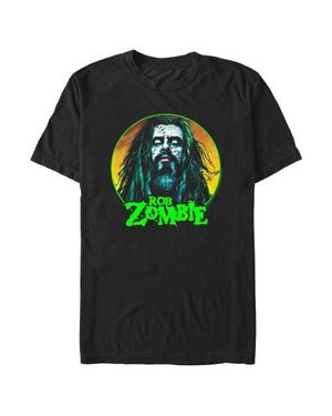 Rob Zombie Undead Face Logo Graphic T-Shirt - Black