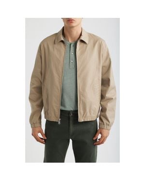 Rag & Bone Harrington Stretch Cotton Jacket - Natural