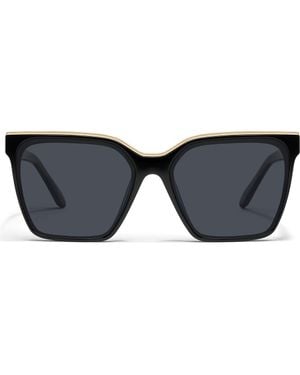 Quay Level Up 60Mm Square Sunglasses - Black