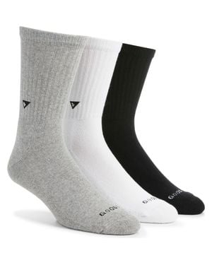 Arvin Goods Assorted 3-Pack Crew Socks - Gray