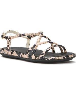 Fitflop Gracie Snake Sandals - Metallic
