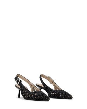 AllSaints Slingback Kitten Heel Pump - Black