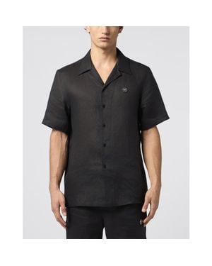 Philipp Plein Bowling Shirt Basic - Black