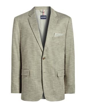 Daniel Hechter Mélange Knit Sport Coat - Green