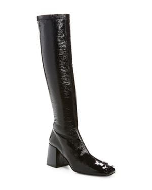 Courreges Re-Edition Vinyl Boot - Black