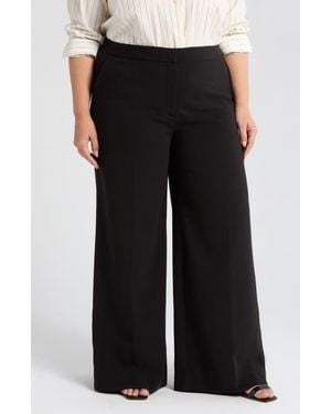 Nordstrom The Lennox Wide Leg Pants - Black