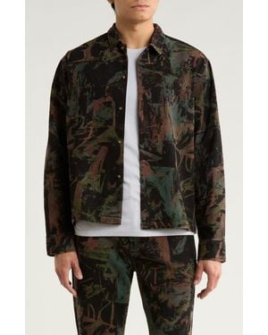 RIZORT Artist Jean Jacket - Black