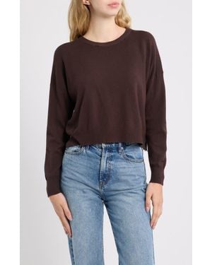 DELUC Polly Crewneck Sweater - Brown