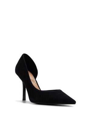 ALDO Kaysie Pointed Toe Half D'Orsay Pump - Black