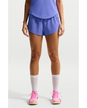 Nike Dri-Fit Aeroswift Running Shorts - Blue