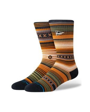 Stance Curren Parks Cotton Blend Crew Socks - Black