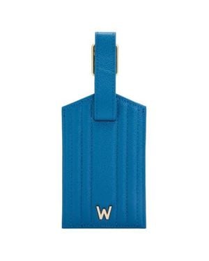 Wolf Mimi Luggage Tag - Blue