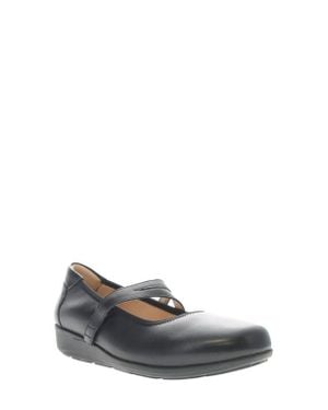 Propet Yara Mary Jane Flat - Gray