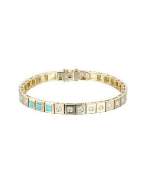 TYPE JEWELRY Leggo & Diamond Id Bracelet - Metallic