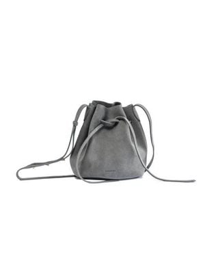 SABANDIJA Courtesy Suede Crossbody Bag - Black