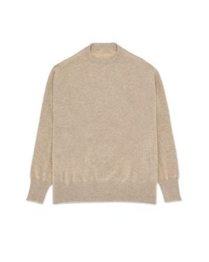 Fortela Cashmere Crewneck Sweater - Natural