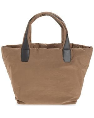 VEE COLLECTIVE Medium Essence Mink Trench Tote - Brown
