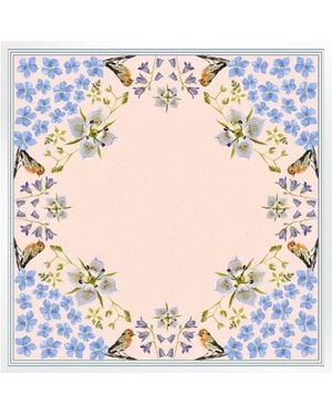 Matty Miller Studio 100% Silk Scarf Gentian - Blue