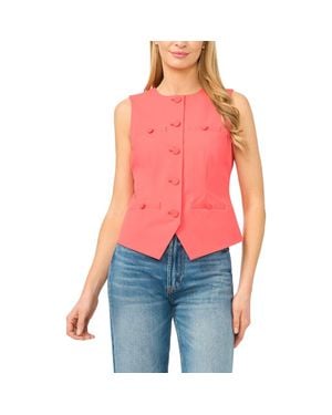 Cece Cutaway Vest - Red