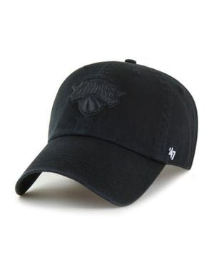 '47 New York Knicks Clean Up Adjustable Hat - Black