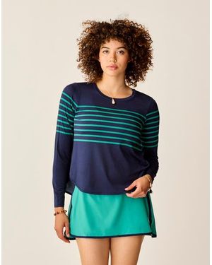 Carve Designs Trek Top - Blue