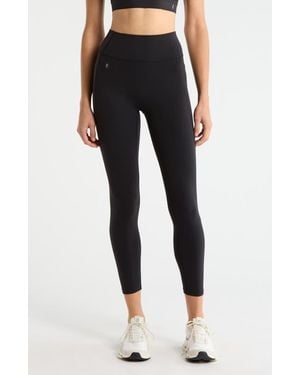 On Shoes High Waist 7/8 Studio Tights - Blue