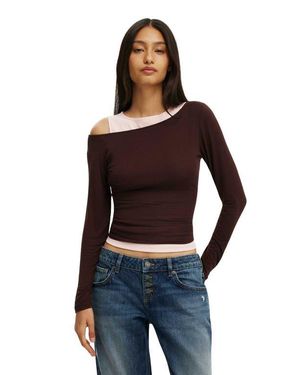 Cotton On Morgan Layered Long Sleeve - Multicolor
