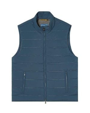 Robert Talbott Driver Quilted Vest - Blue
