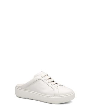 Johnston & Murphy Cammie Platform Sneaker Mule - White
