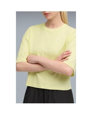 PUMA Closet Essential Oversize T-Shirt - Yellow