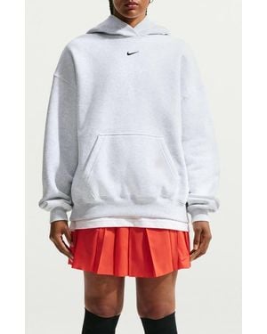 Nike Oversized Pullover Hoodie - White