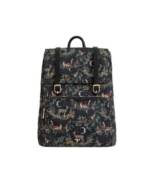 Fable England A Night's Tale Woodland Backpack Midnight - Black