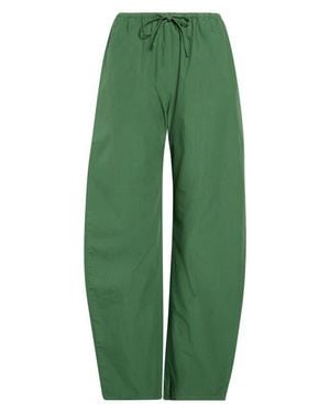 Leset Kyoto Cotton Drawstring Pants - Green