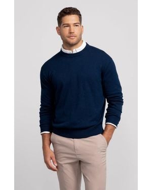 Jack Archer Anytime Crewneck Sweater - Blue