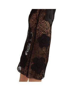 Cynthia Rowley Ibiza Crochet Skirt - Black