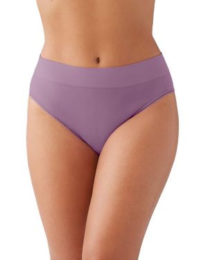 Wacoal Feeling Flexible High Cut Briefs - Purple