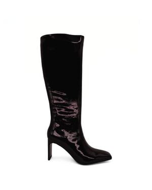 Amie Rafa Mishel High Knee Boot - Black