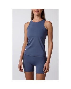 Centerline Athletics Essential Fitted Tank - Blue