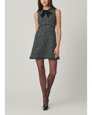 Shoshanna Alicia Downing Tweed Dress - Multicolor